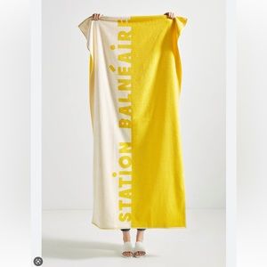 Clare V station balneaire beach towel NWT
